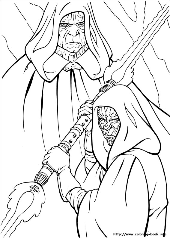 Star Wars coloring picture